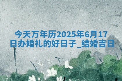 今天2025年6月19日完婚老黄历适合吗,农历2025年五月廿四结婚日子